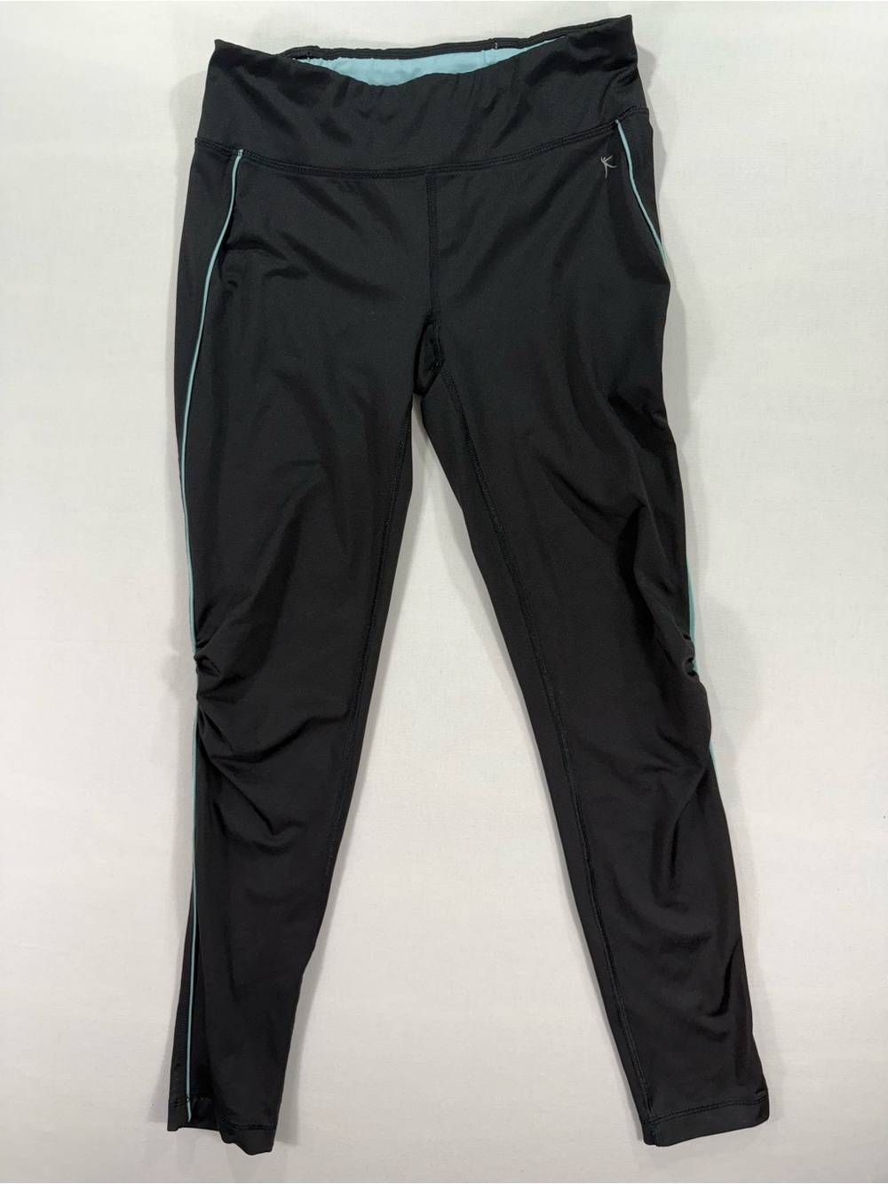Danskin Fit1ted Athletic Leggings Black Size Small
